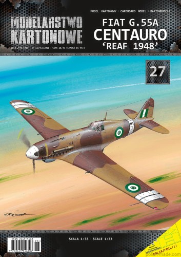 MK-027 - Fiat G.55 A CENTAURO 'REAF 48' - 1/33