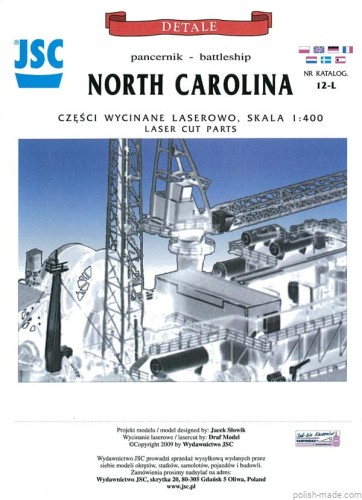 JSC-012-L  NORTH CAROLINA cz.laser - 1/400
