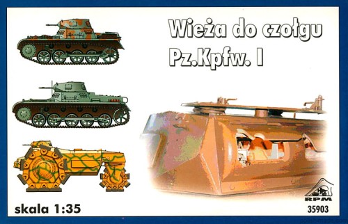 Pz.Kpfw. I - wieża do czołgu - 35903 - 1/35 