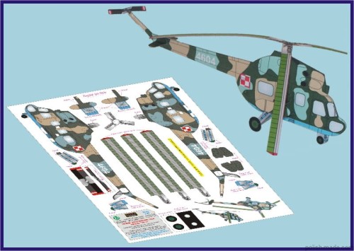 EX022 - 20/2016 - Mi-2 śmigłowiec - 1/50