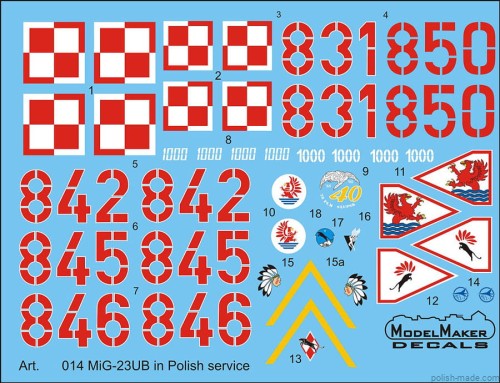 D72014 MiG-23UB in Polish service