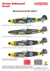 32024 Bf 109G-2 Finlandia 1943-44