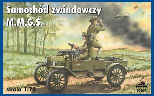 M.M.G.S. samochód zwiad. - 72102 - 1/72