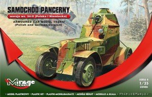 wz.34 II samochód pancerny - 1/35