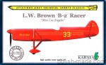 L.W.BROWN B-2 RACER rekordowy - 1/72
