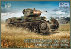STRIDSVAGN M/40K  cz.lekki - 1/72