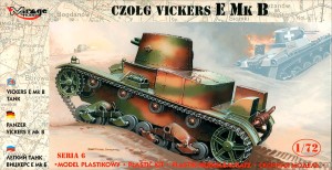 VICKERS E Mk.B cz.lekki - 726004 - 1/72
