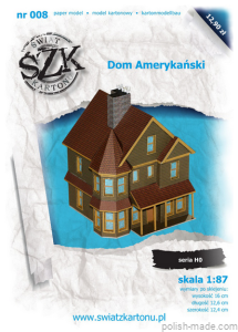 Dom Amerykański - 008 - 1/87(H0)