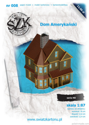 Dom Amerykański - 008 - 1/87(H0)
