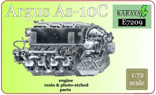 Argus As-10C silnik - 1/72
