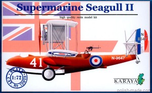 SUPERMARINE 'SEAGULL II' amfibia - 1/72