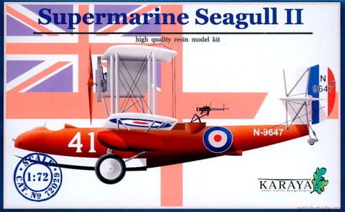 SUPERMARINE 'SEAGULL II' amfibia - 1/72