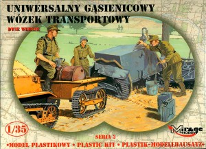 uniwersalny gąsienicowy wózek trans.  - 1/35