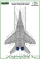 D72091 MIG-29 POLISH STENCILS