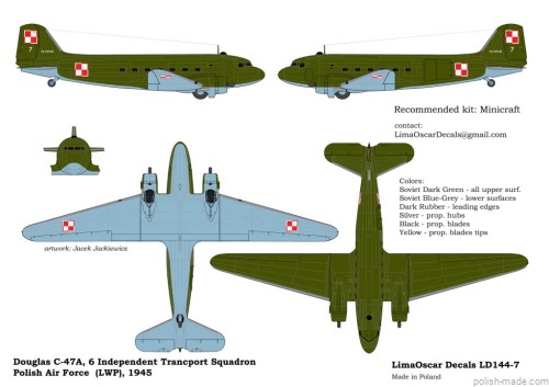 LD144-07 Douglas C-47A - LWP 1945