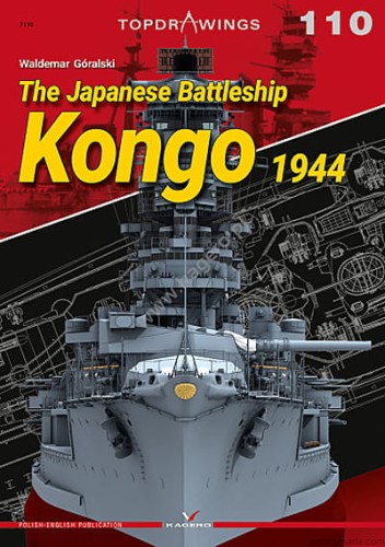 TOPDRAWINGS 110 - KONGO '44' pancernik