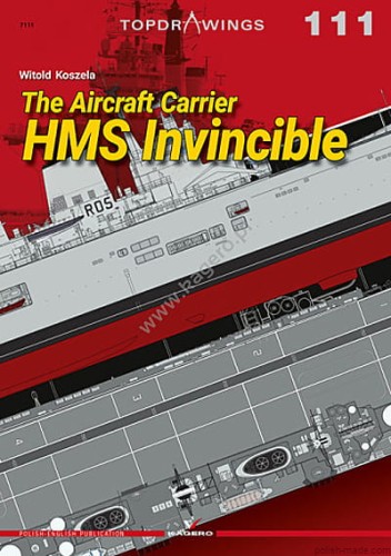 TOPDRAWINGS 111 - HMS INVINCIBLE lotniskowiec