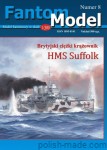FM-08 HMS SUFFOLK 41' ciężki krążownik - 1/300