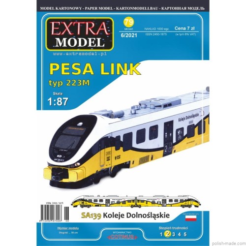 EX079 - 6/2021 - Autobus Szynowy PESA LINK 223M - 1:87(H0)