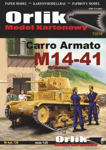 Carro Armato M14-41 - 138 -1/25