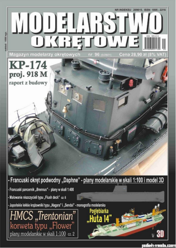 MODELARSTWO OKRĘTOWE 96 - 5/2021