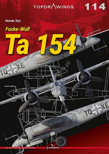 TOPDRAWINGS 114 - Focke-Wulf Ta 154