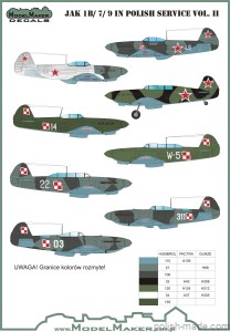D72050 Jak-1/7/9 in Polish service v.2