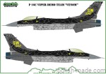 D48157 F-16C Viper Demo Team 'Venom'