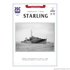 JSC-419 - STARLING eskortowiec - 1/400