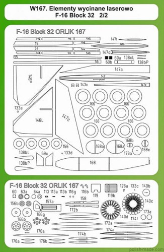 F-16C Block 32 - z.laser - 167W' - 1/33