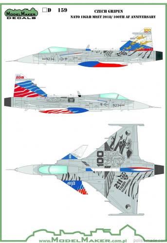 D48159 Czech Gripen 100 Years of Aviation / NTM 2018