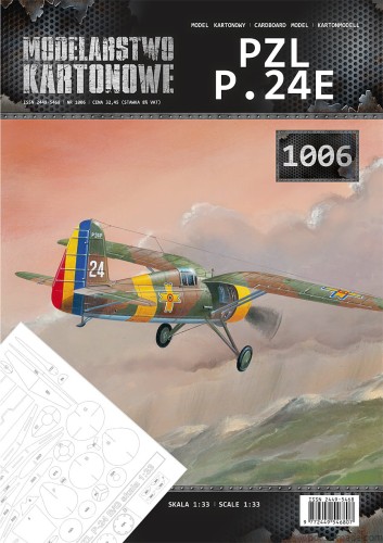 MK-1006 - PZL P.24 E + wregi - 1/33