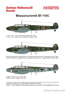 48049 Messerschmitt Bf 110C - 1939-40
