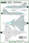 D72158 Czech Gripen Stencils & Insignias generic set