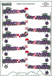 MD32114 Fokker E.V/D.VII in Polish service