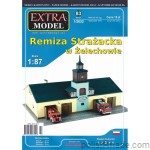EX083 - 1/2022 - Remiza Strażacka w Żelechowie - 1/87