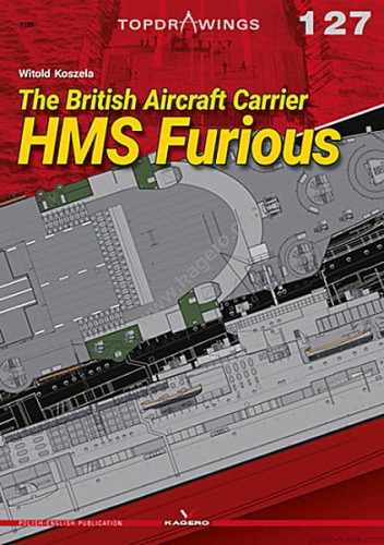 TOPDRAWINGS 127 - HMS FURIUS lotniskowiec