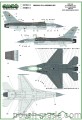 D72174 - Belgian f-16 insignias & stencils-generic set  