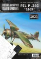 MK-1023 - PZL P.24 G '109' + wręgi + elementy  - 1/33