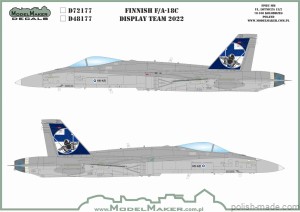 D48177 Finnish F/A-18C Display Team 2022