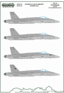 D48176 - Finnish F/A-18C/D Hornets - generic set