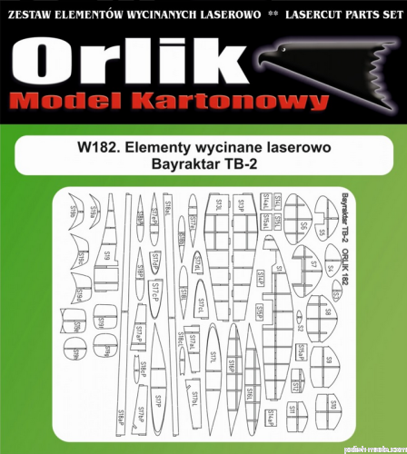 Bayraktar TB-2 - z.laser - 182W - 1/33