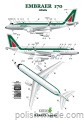 K- Embraer 170 Alitalia/Finnair - 1/144 