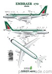 K- Embraer 170 Alitalia/Finnair - 1/144 