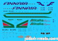 K- Embraer 170 Alitalia/Finnair - 1/144 