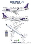 K- Embraer 170 LOT - 1/144 