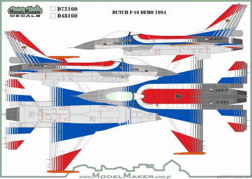 D72160 - Dutch F-16 Demo 1994