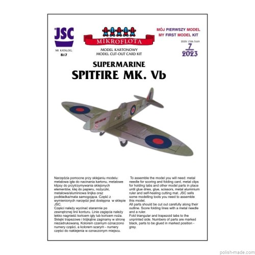 JSC-817 - MYŚLIWIEC SPITFIRE MK VB