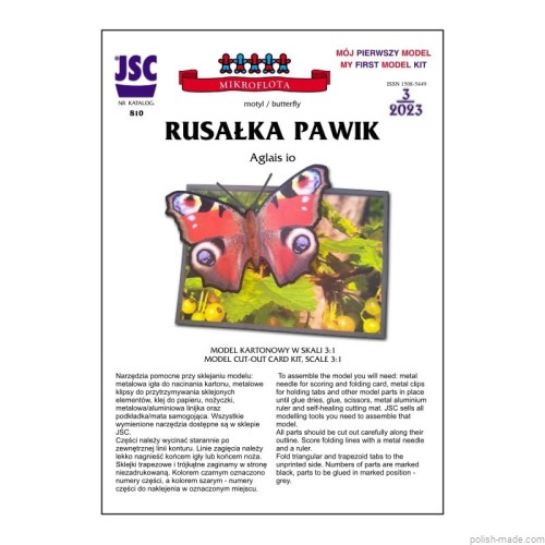 JSC-810 - motyl RUSAŁKA PAWIK 