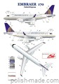 K- Embraer EMB170 US Airways Express / United Express - 1/144